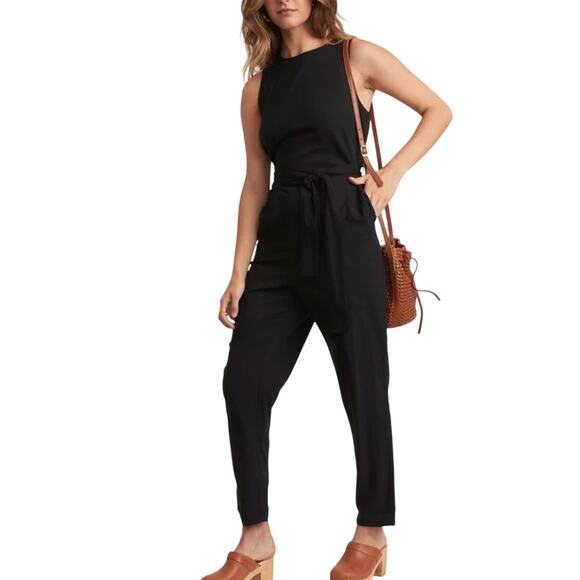 Marine Layer Black Jumpsuit - Picture 1 of 11